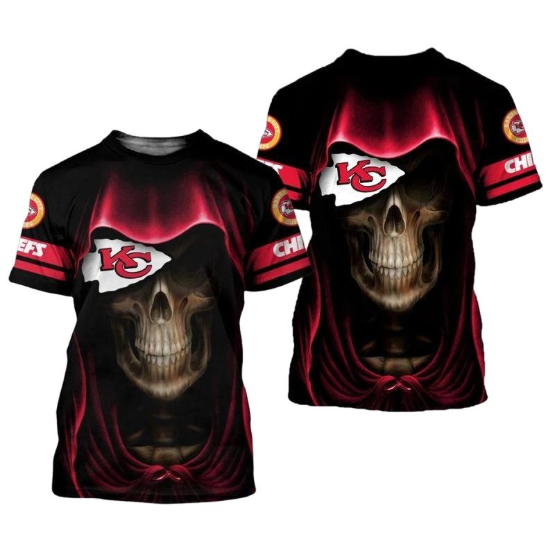 Nfl Kansas City Chiefs Limited Edition All Over Print T Shirts Size S 5Xl New0106103 Hwvzz