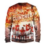 Kansas City Chiefs Playoff Berth Clinched Aop Sweatshirt
