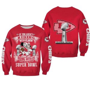 Kansas City Chiefs MICKEY MOUSE AOP Sweatshirt