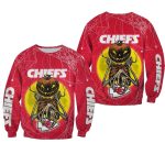 Kansas City Chiefs Pumpkin Monster Halloween Aop Sweatshirt