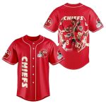Kansas City Chiefs Legends Red Baseball Jersey