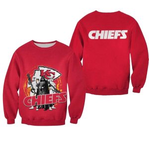 Kansas City Chiefs And Star Wars AOP Sweatshirt