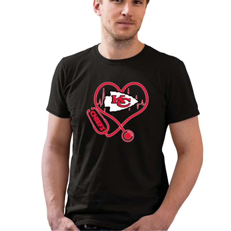 Nurse Heartbeat Kansas City Chiefs 0 T Shirt.jpg