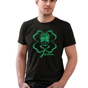 patrick mahomes kansas city chiefs with st patricks day shamrock 0 t shirt.jpg
