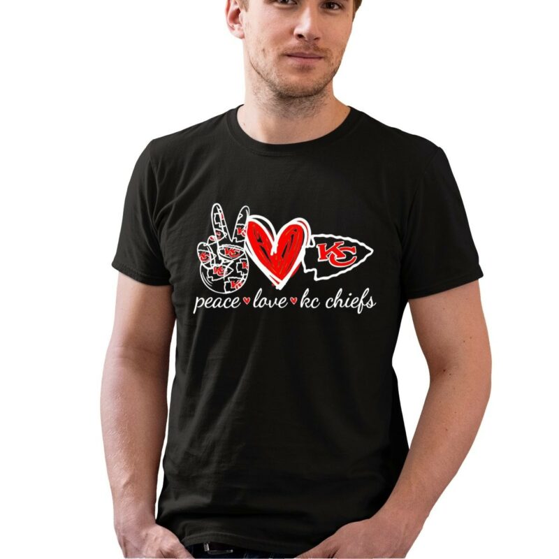 Peace Love Kansas City Chiefs 0 T Shirt.jpg