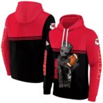 personalized kansas city chiefs baby groot red black hoodie fashion forward.jpg