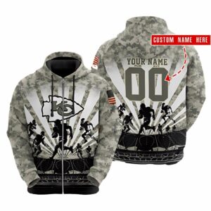 personalized kansas city chiefs camouflage charge hoodie.jpg