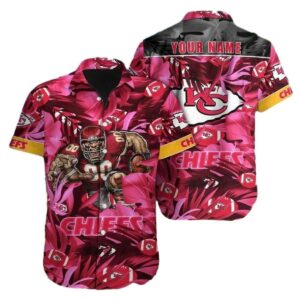 Personalized Kansas City Chiefs Graphic Hawaiian Shirt – Unisex Aloha Tee