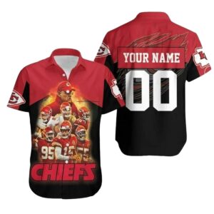Personalized Kansas City Chiefs Graphic Hawaiian Shirt – Unisex Game Day Gift