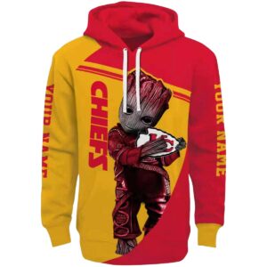 personalized kansas city chiefs groot red hoodie best selling.jpg