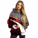 personalized kansas city chiefs hexagonal mesh red black gray hoodie high quality.jpg