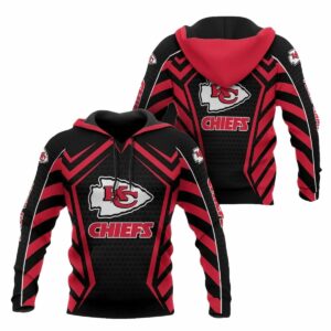 personalized kansas city chiefs hexagonal warrior 3d hoodie.jpg