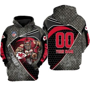 personalized kansas city chiefs iron warrior mascot hoodie.jpg
