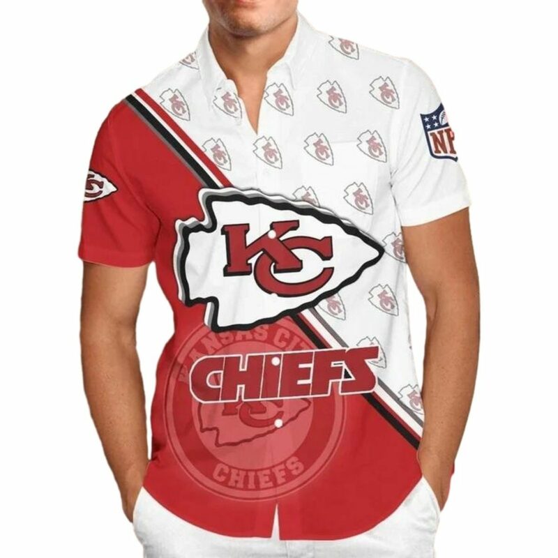 Personalized Kansas City Chiefs Island Warrior Hawaiian Shirt
