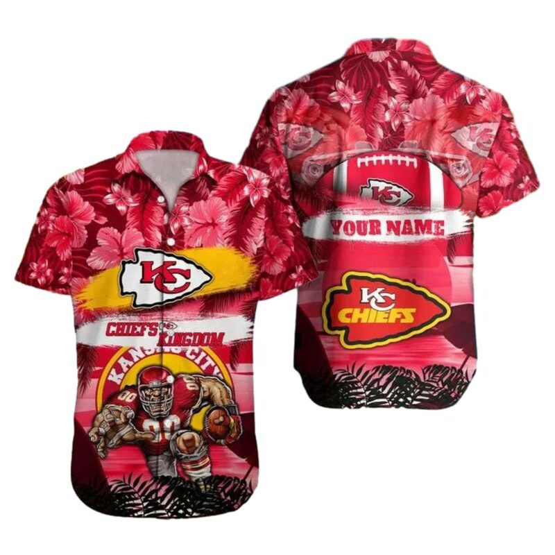 Personalized Kansas City Chiefs Kingdom Warrior Hawaiian Shirt