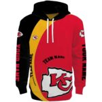 personalized kansas city chiefs minimalist design red black hoodie best selling.jpg