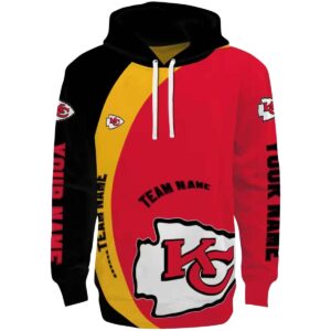 personalized kansas city chiefs minimalist design red black hoodie best selling.jpg