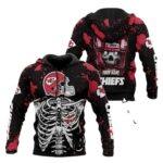 personalized kansas city chiefs skull armor brush hoodie.jpg