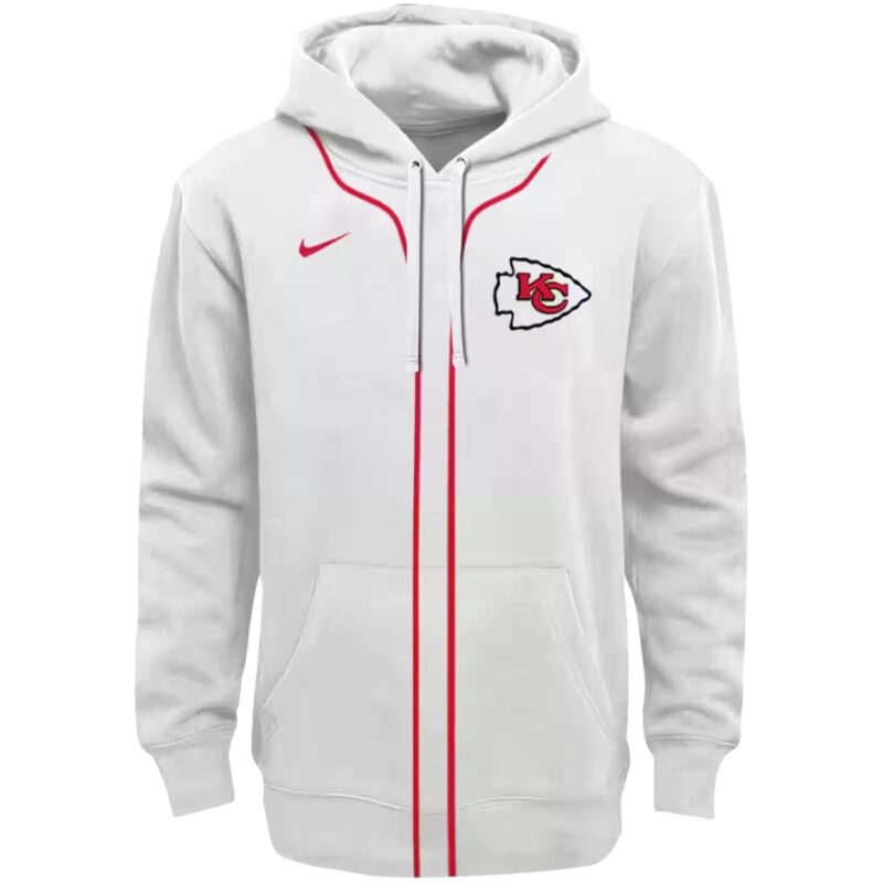 Personalized Kansas City Chiefs Sporty Stripe White Hoodie Best Selling.jpg
