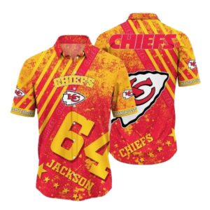 Personalized Kansas City Chiefs Sunset Graphic Hawaiian Shirt – Unisex Gift