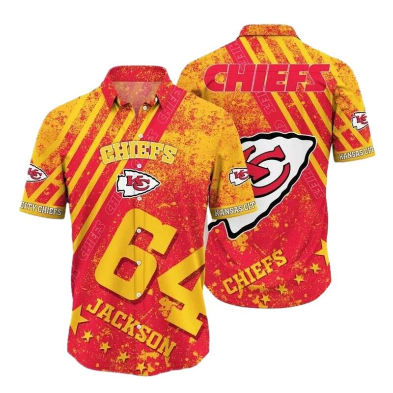 Personalized Kansas City Chiefs Sunset Victory Hawaiian Shirt