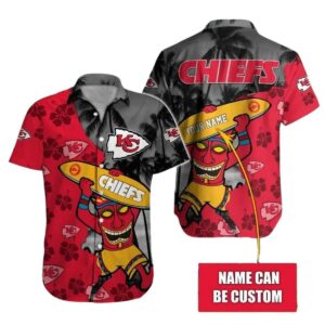 Personalized Kansas City Chiefs Graphic Hawaiian Shirt – Unisex Aloha Tee