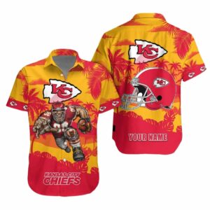 Personalized Kansas City Chiefs Graphic Hawaiian Shirt – Unisex Aloha Tee