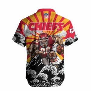 Personalized Kansas City Chiefs Graphic Hawaiian Shirt – Unisex Aloha Tee