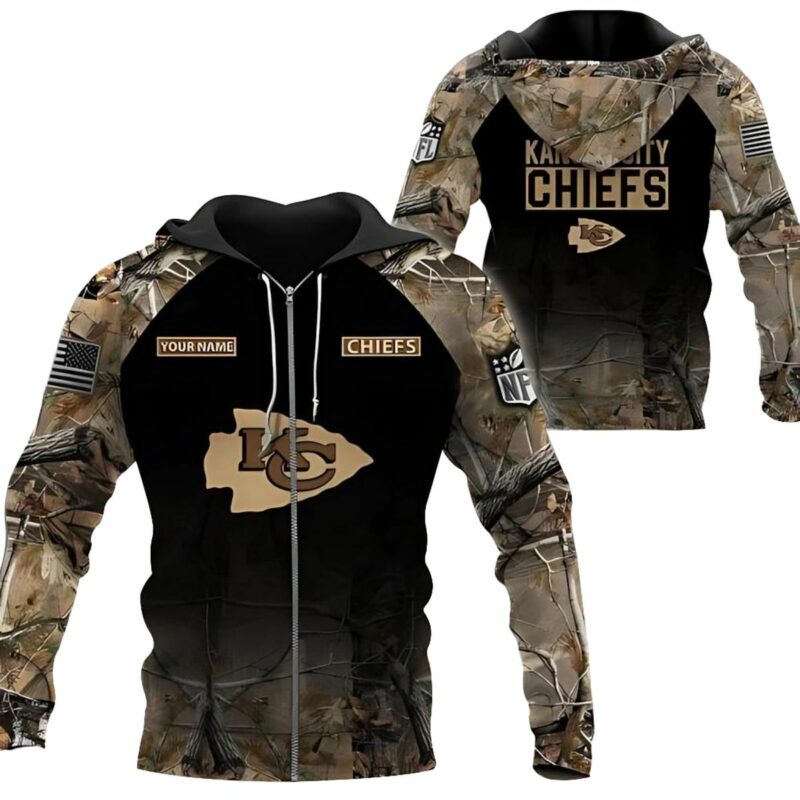 Personalized Kansas City Chiefs Woodland Camo All Over Print Hoodie.jpg