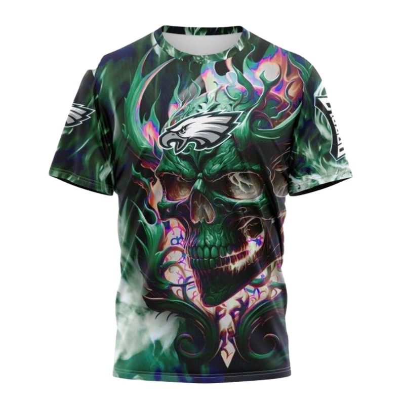 Personalized Nfl Philadelphia Eagles Limited Skull Art Design Hoodie 3D 8 Kif67 768X768 1