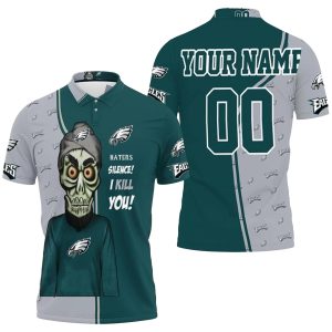 Personalized Philadelphia Eagles Haters Silence I Kill You AOP T-Shirt