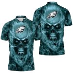 Philadelphia Eagles Fans Skull AOP T-Shirt