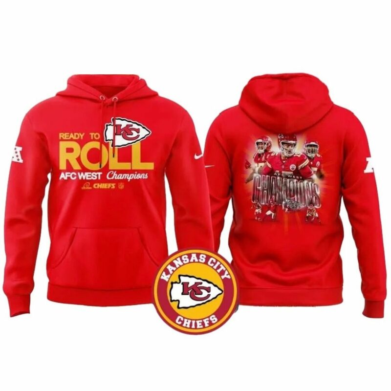 Ready To Roll Afc West Champions Chiefs Hoodie.jpg