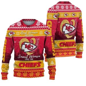 Real Women Love Football Chiefs Ugly Sweater