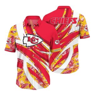 Kansas City Chiefs Red Hot Tropical Hawaiian Shirt – Unisex Graphic Tee