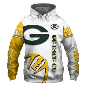 reen Bay Packers Graphic balls cheap Go Pack Go AOP Hoodie