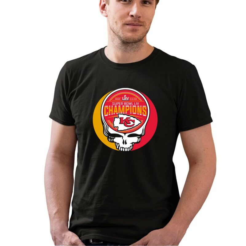 Skull Kansas City Chiefs Super Bowl Liv Champions 0 T Shirt.jpg
