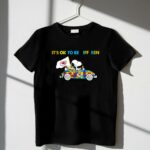 snoopy and woodstock riding kansas city chiefs its ok to be differen 2 t shirt.jpg