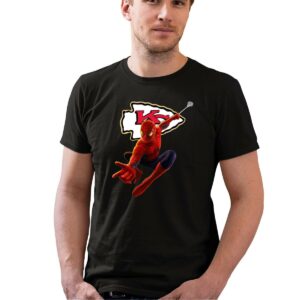 spider man avengers endgame football kansas city chiefs 0 shirt.jpg