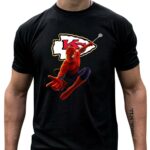 spider man avengers endgame football kansas city chiefs 4 shirt.jpg