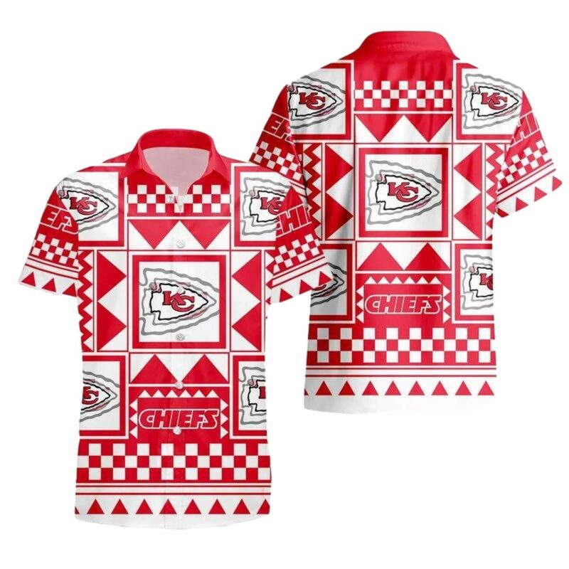 Stocktee Kansas City Chiefs Polynesian Pattern Limited Edition Hawaii Shirt And Shorts Summer Collection Size S 5Xl New018810 1