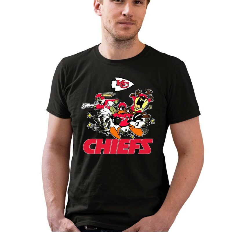 The Looney Tunes Football Team Kansas City Chiefs 0 T Shirt.jpg
