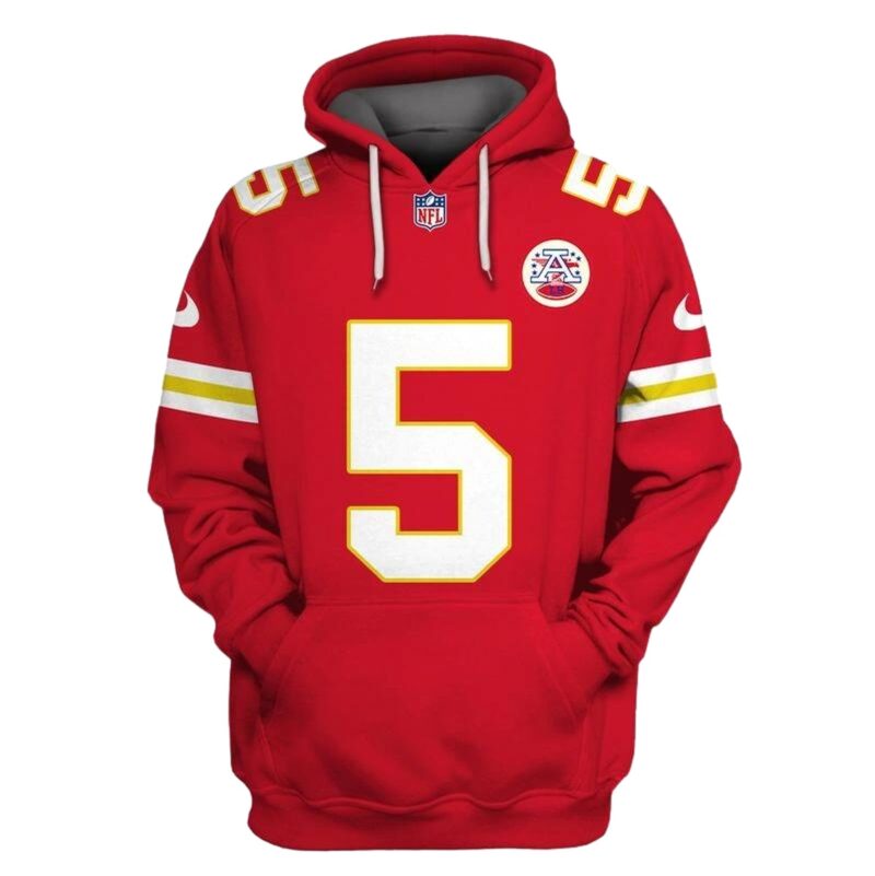 Tommy Townsend Kansas City Chiefs American Football Conference Champions Hoodie Zip Hoodie Red X06Y7.Jpg