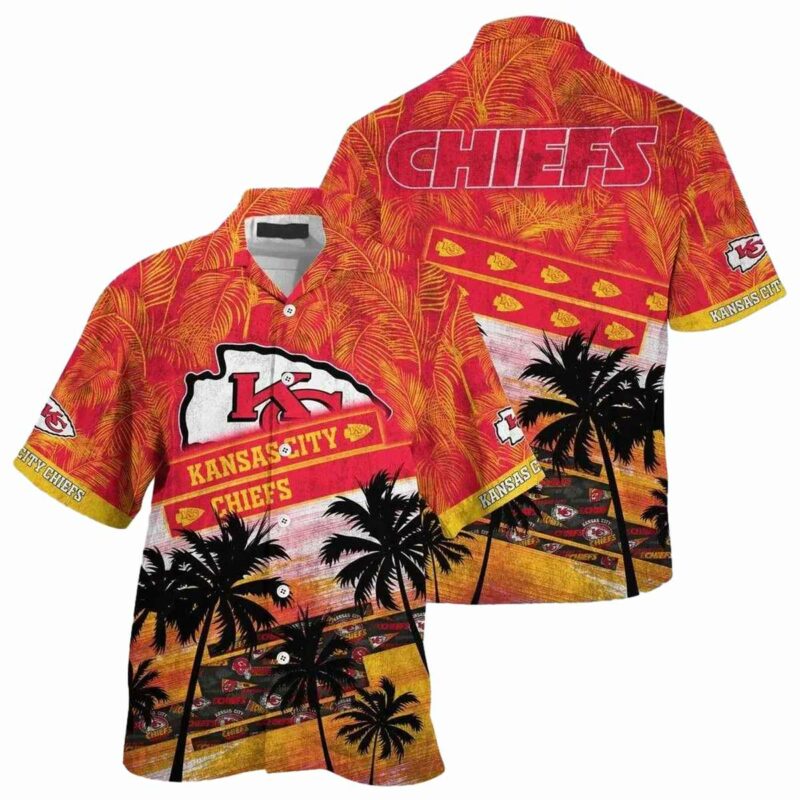 Tropical Chiefs Pride Sunset Edition Hawaiian Shirt